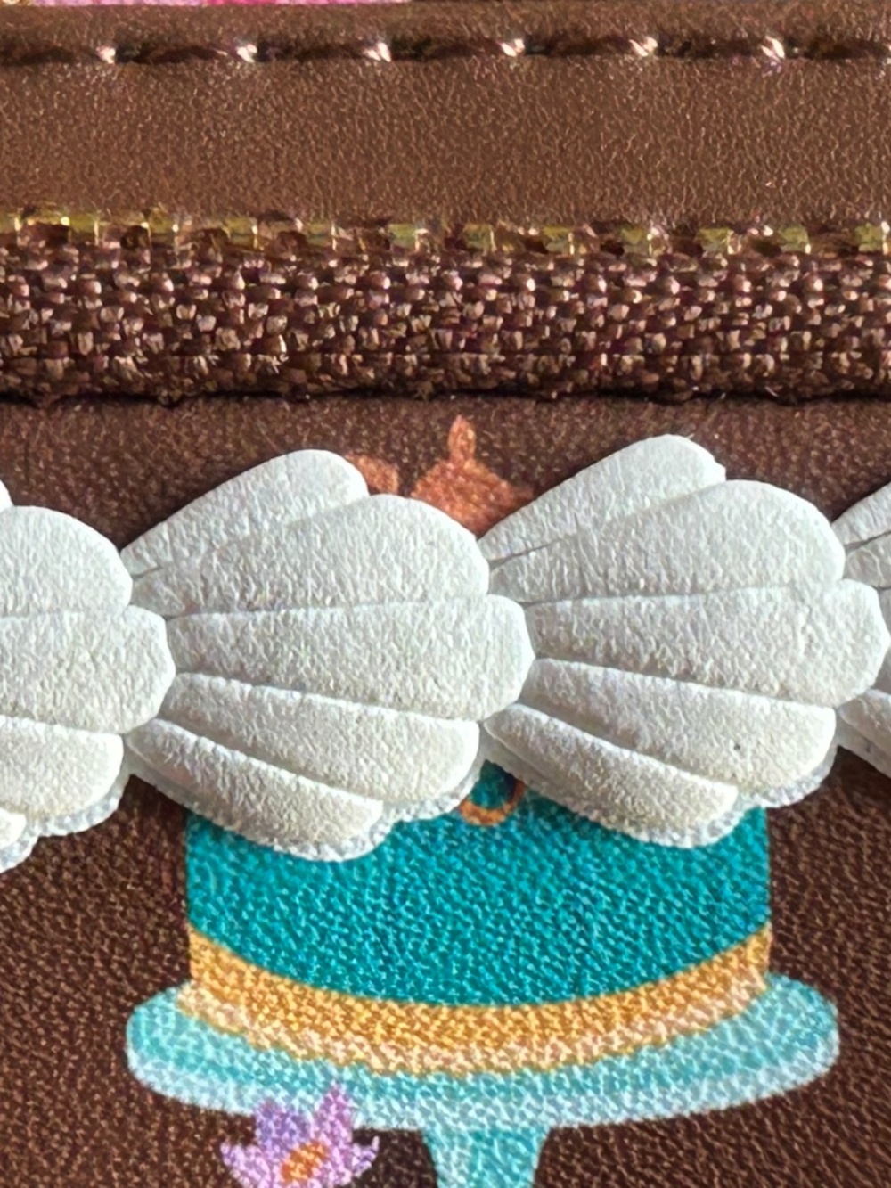 Loungefly Disney Princess Cake Mini Backpack Ariel Aurora Cinderella Jasmine - Picture 8 of 16